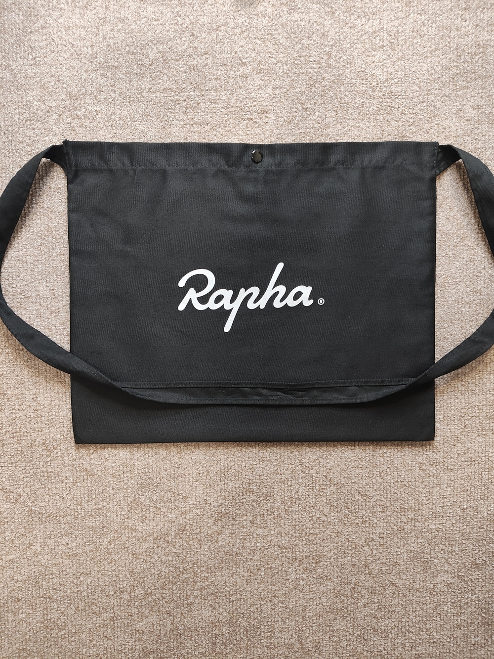 Rapha Musette/Feed Bag - Black w/ Classic Logo